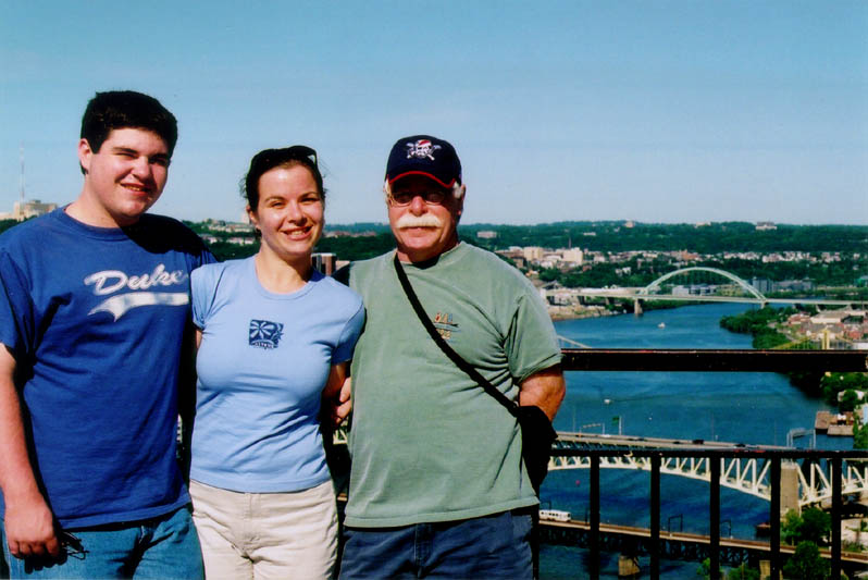 Pittsburgh, in summer