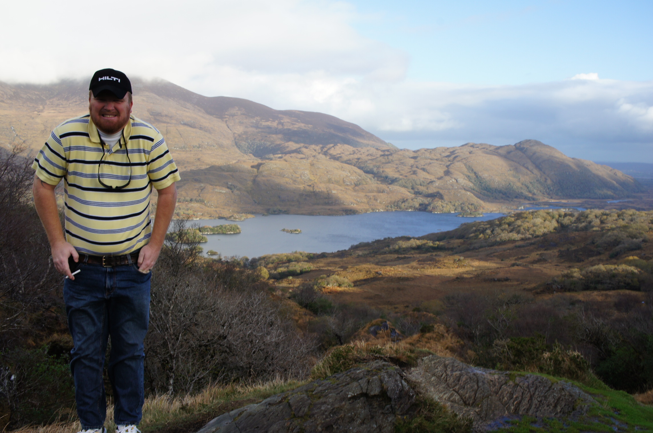 James enjoys Ladies View