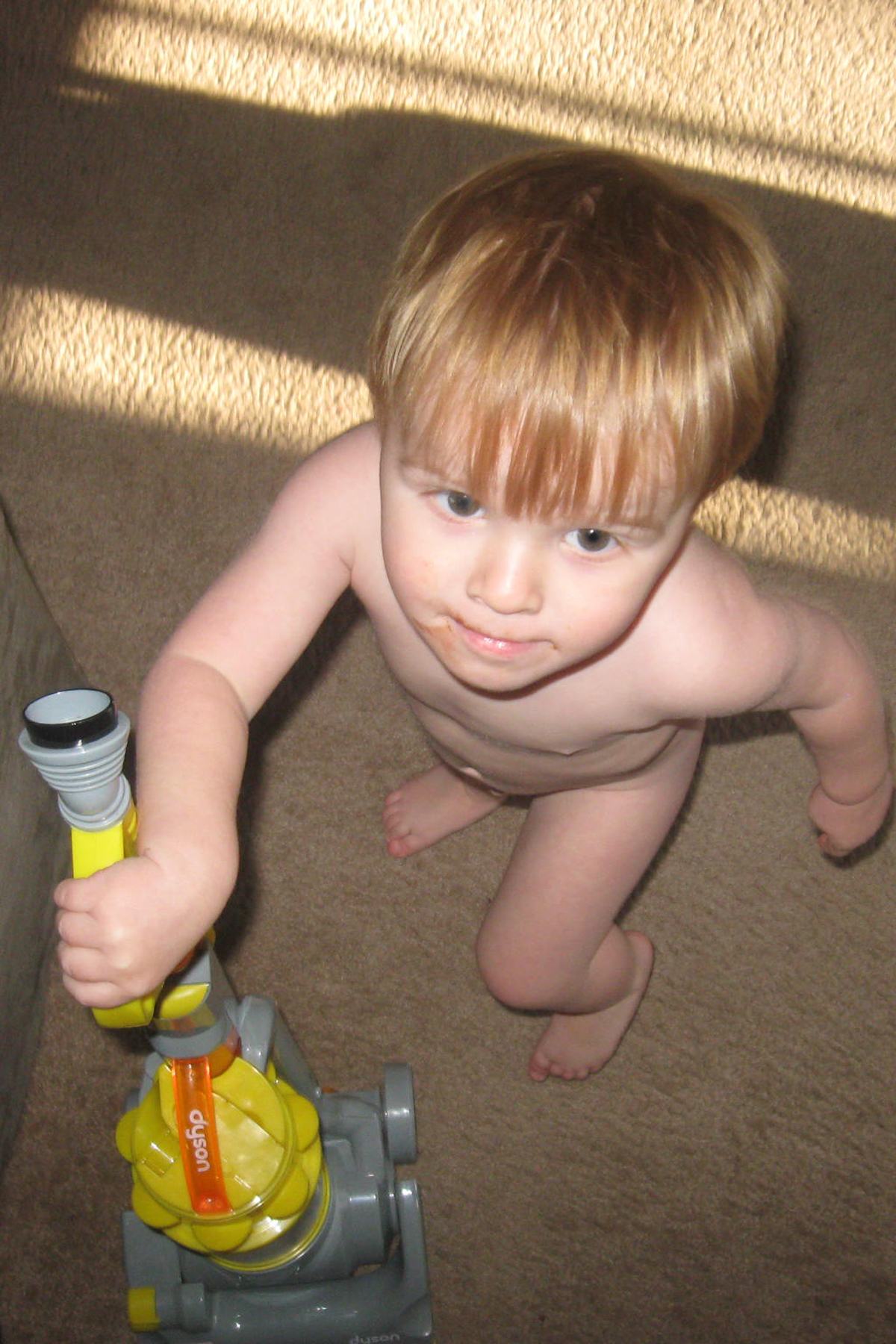vacuuming naked is underrated