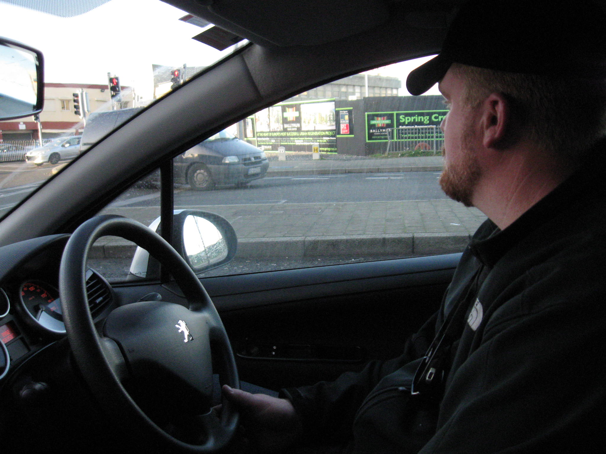 lost while driving on the other side