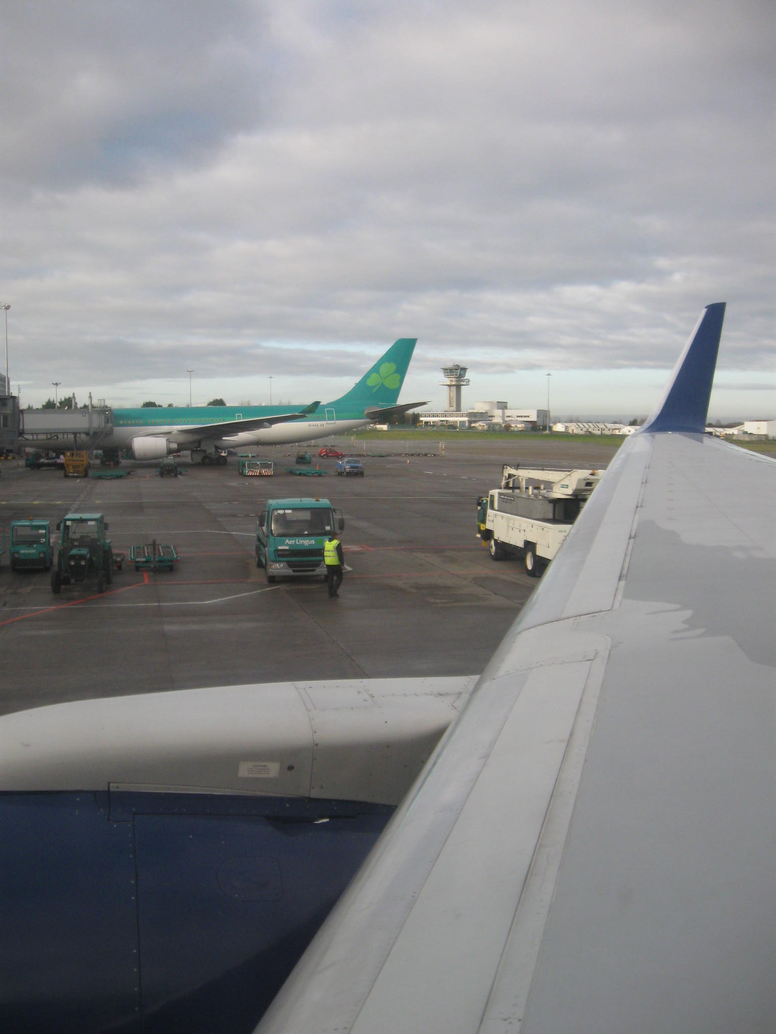 Shannon: not a big international airport