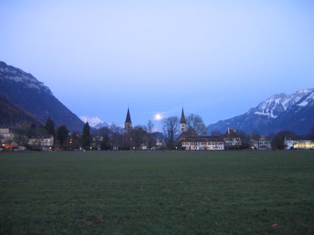 frolicking on the village green