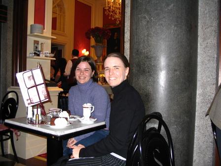 at the Hotel Sacher